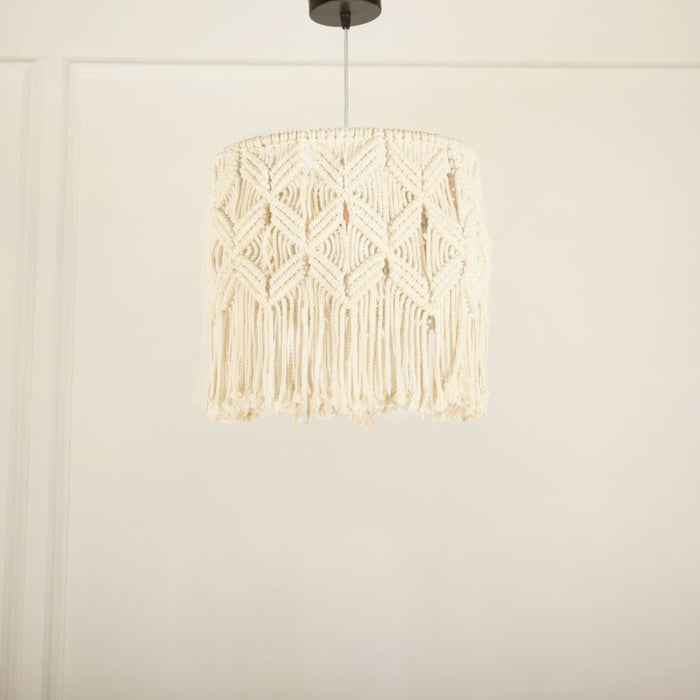 Macrame chandelier-NCA15