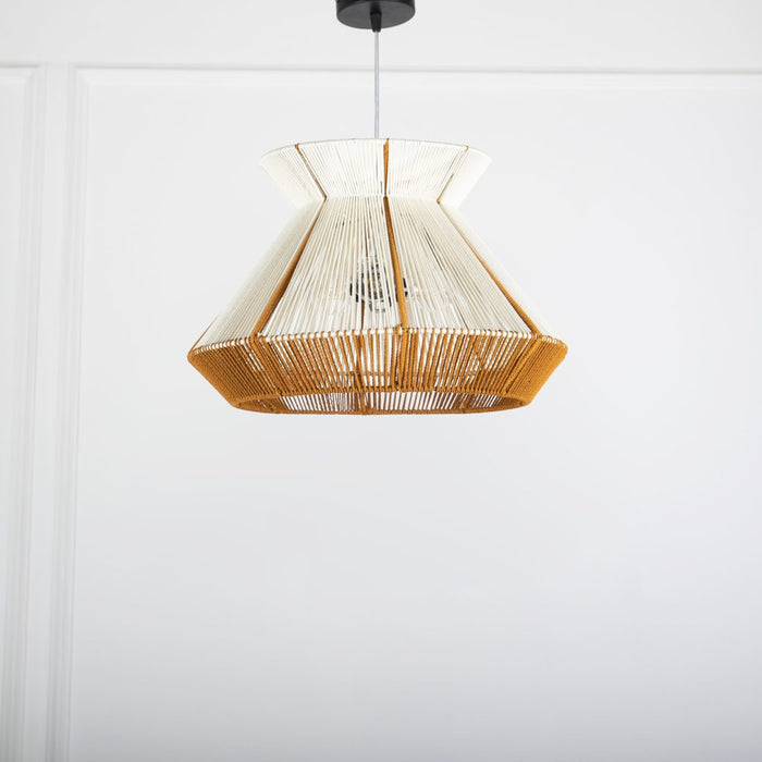 Macrame chandelier-NCA16