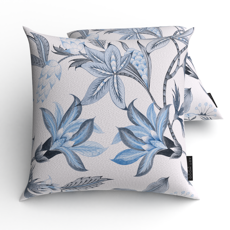 Blue rosie cushion-AM157
