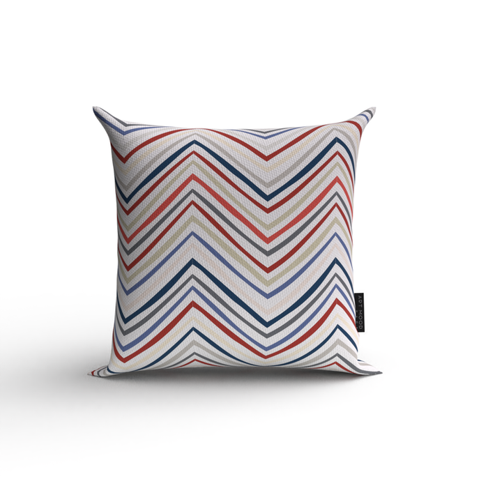 Lila zigzag cushion-AM162