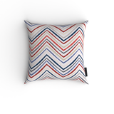 Lila zigzag cushion-AM162