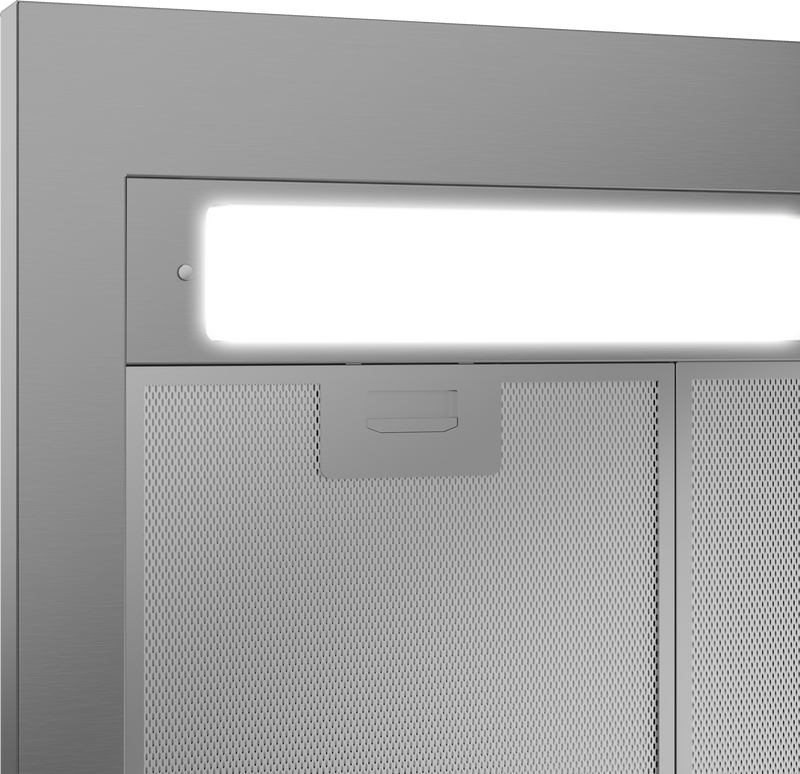 شفاط مطبخ بيكو المدمج بتصميم هرمي، 60 سم، مصنوع من الفولاذ المقاوم للصدأ - CWB 6441 XN