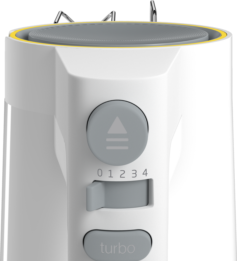 BEKO Hand Mixer, 5 Speeds, 425 Watts, White - HMM 62404 W