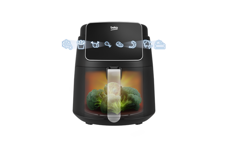 Beko ExpertFry EF 4000 Digital Air Fryer , 3.9 Liter Black - FRL 2244 B