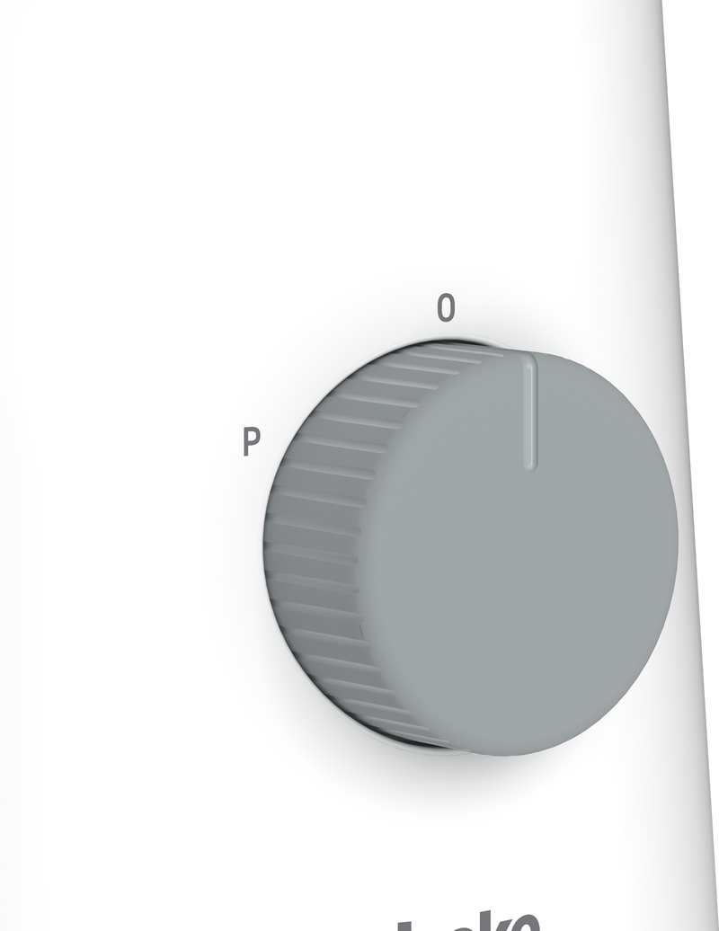 Beko - Blender, glass bowl, white, 600 watts, 1.5 liters, 5 speeds, TBN 62608 W