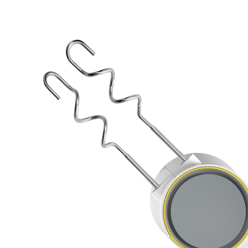 BEKO Hand Mixer, 5 Speeds, 425 Watts, White - HMM 62404 W