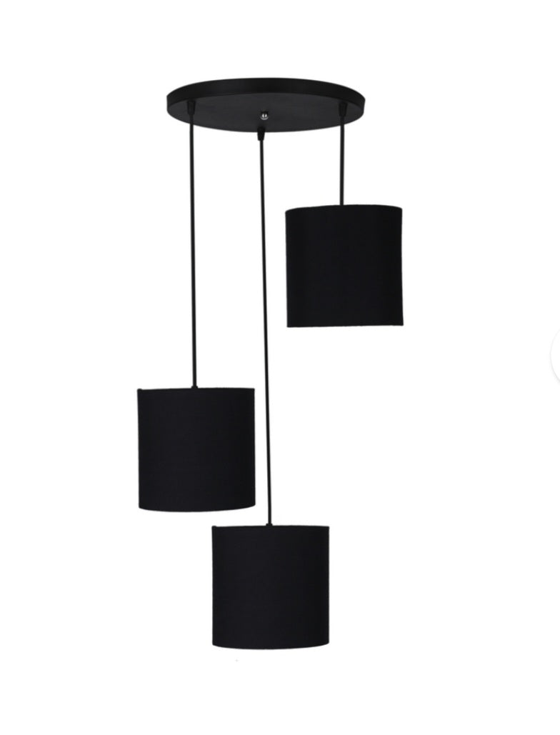 Alvana Pendant-si-3chapeau-blk