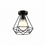 Janal wall lamp-si-diamond-blk-200