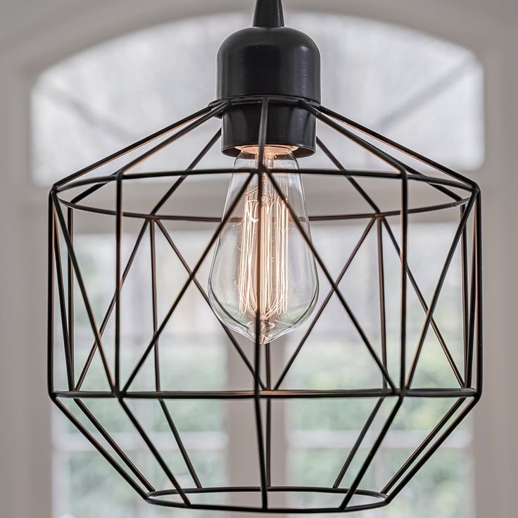 Alma Pendant-si-hexag-blk-p