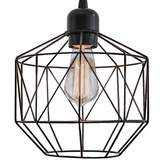 Alma Pendant-si-hexag-blk-p