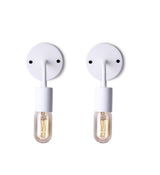 Gaval wall lamp-si-wh-double-ep