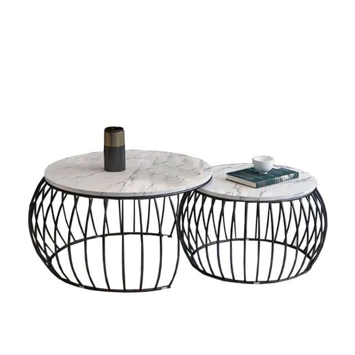 Chroma Set of 2 Coffee Tables-S79