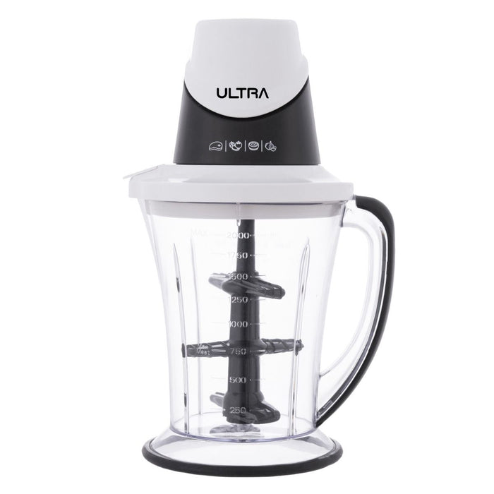 Ultra Chopper with Attachments, 500W, White - UCH150E1