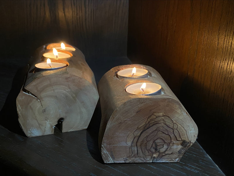 شمعة خشب الشجرة-5