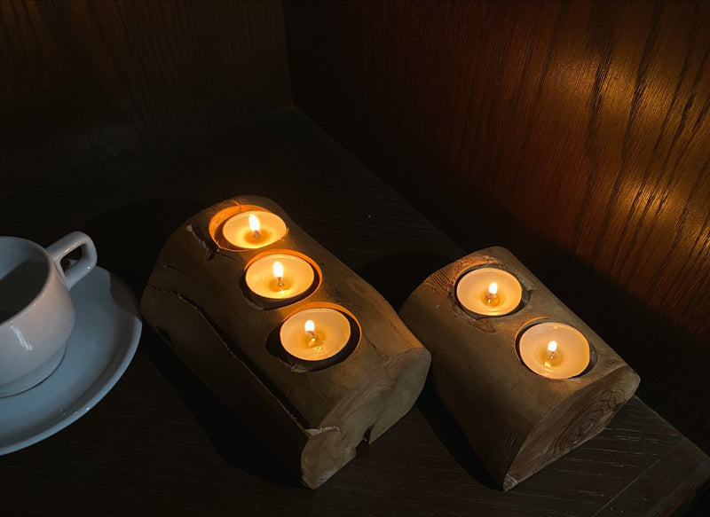 شمعة خشب الشجرة-5