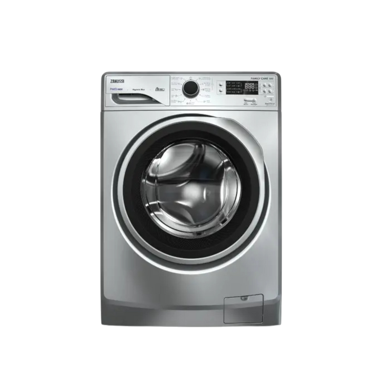 Zanussi Perlamax Front Load Washing Machine , 8 kg , Silver - ZWF8240SS6