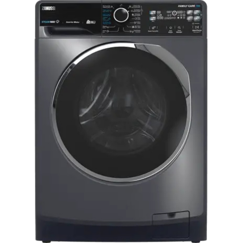 Zanussi ZWF7221DL7 Inverter Front Load Washing Machine , 7 kg , Grey