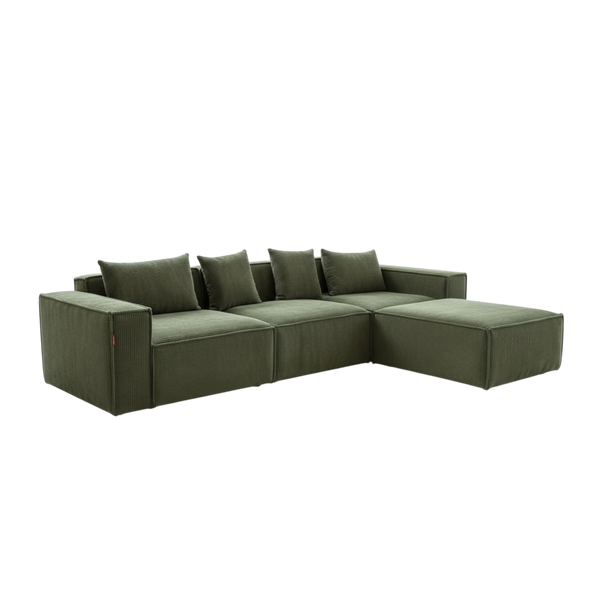 Caroilne Sofa L Shape-Hippo172