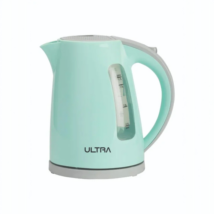 Ultra Electric Kettle , 1.7 Liter 2000 Watt , Turquoise Grey - UKP20TE1