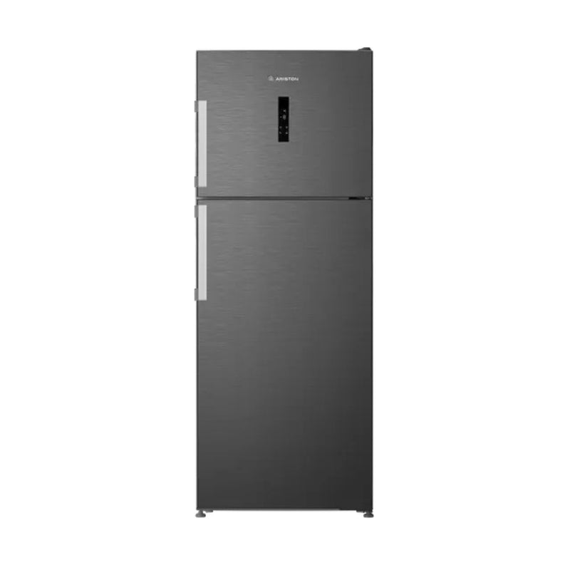 Ariston NoFrost Top Freezer Refrigerator , 420 Liter Inverter Motor , Dark Inox - ART70 F1422D XDI
