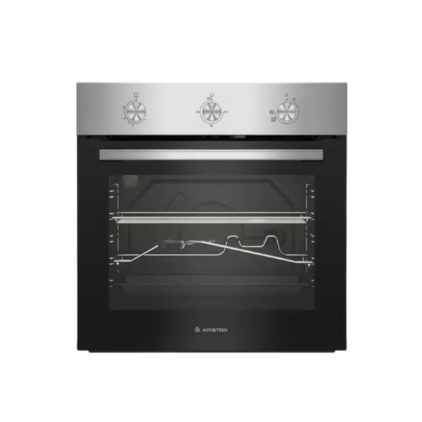 Ariston Built-in Oven with Grill 66 Liter , Stainless Steel - AROG 6R1G1C XNA