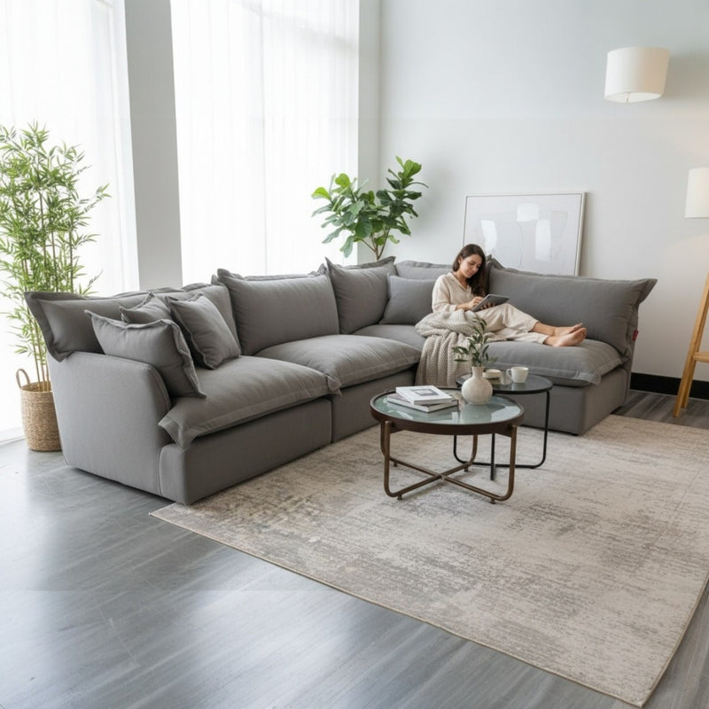 Liora Sofa L Shape-MANZZ2