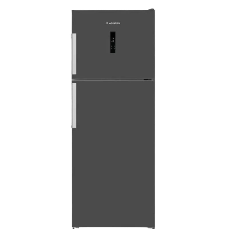 Ariston NoFrost Top Freezer Refrigerator , 455 Liter Inverter Motor , Dark Inox - ART70 F1452 DXDI