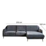 Solid Sofa L Shape-AK71