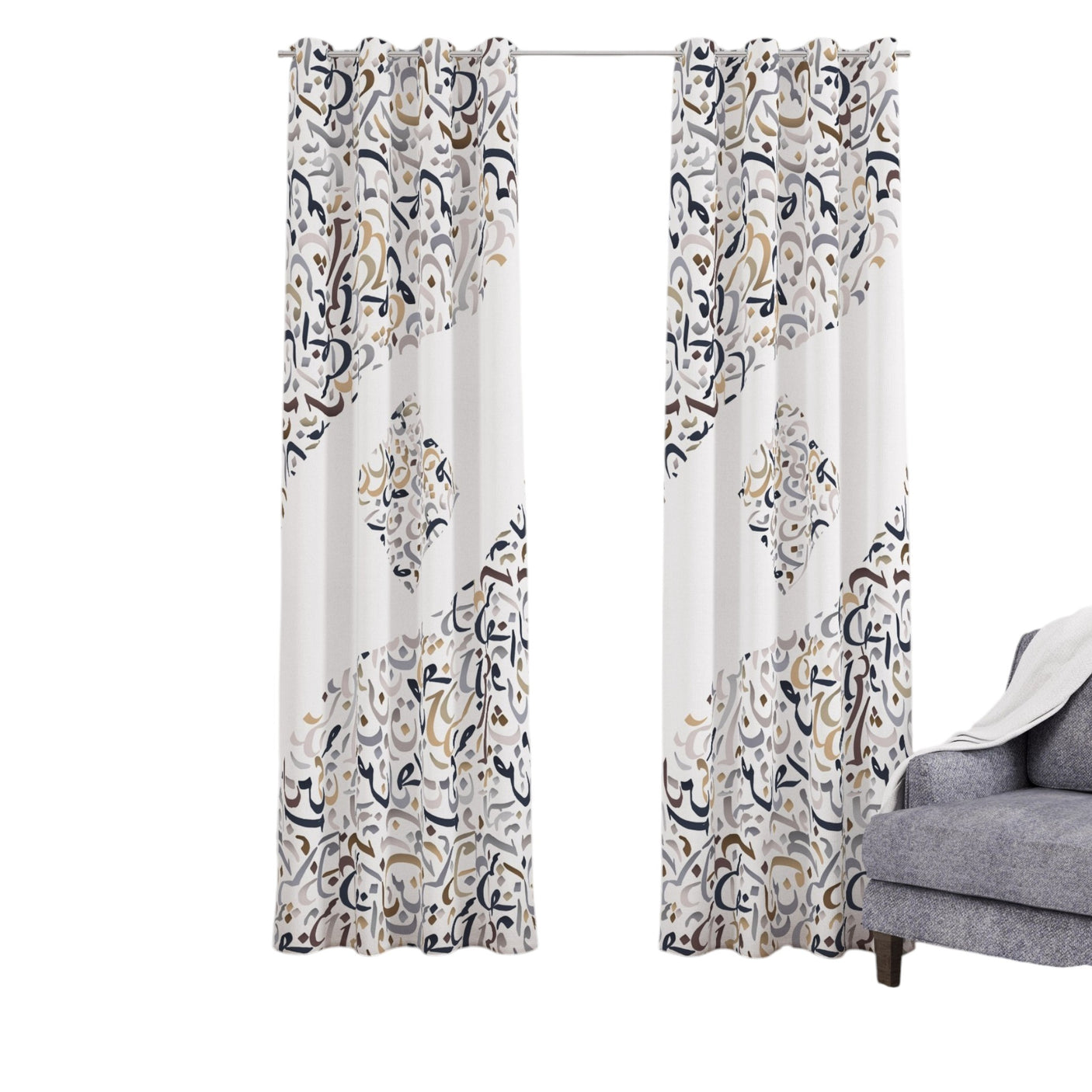 Yasmera  one side curtain - CR028S