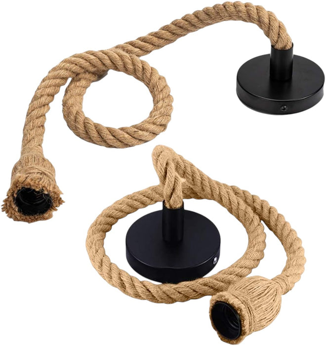 Halver Chandelier - sign-386-ropes