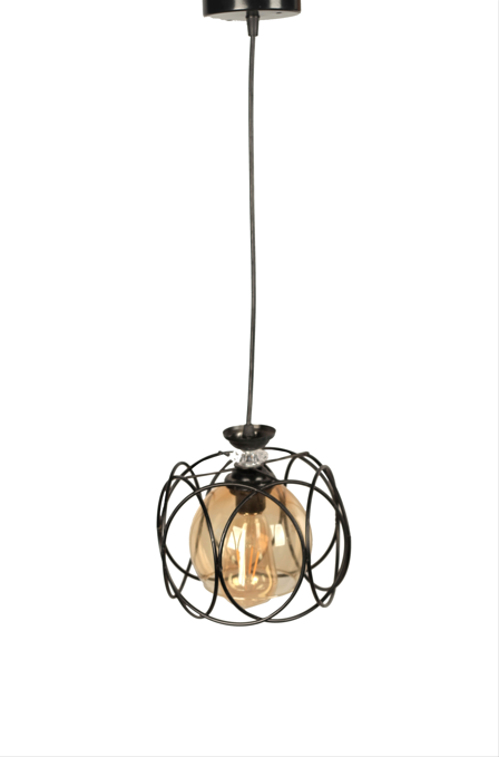 Rowe Pendant-Si-170-p-blk