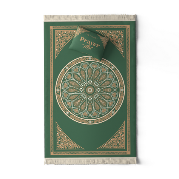 Prayer Mat Green-AM35