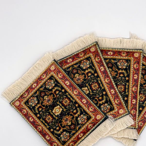 Rug Set of 4 coasters design1-AM77