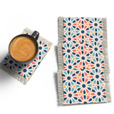 ARABESQUE RUG Set of 4 Coasters-AM3