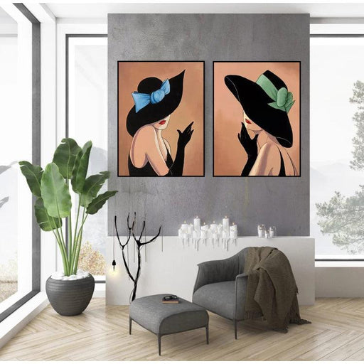 ANDOVER CANVAS WALL ART 2 PIECES SET LR-0602-www.manzzeli.com