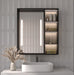 Bathroom Storage Unit with mirror-M040-www.manzzeli.com