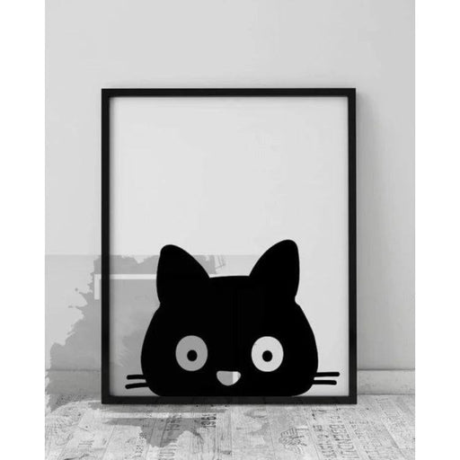 BLACK CAT TABLEAU-P86-www.manzzeli.com
