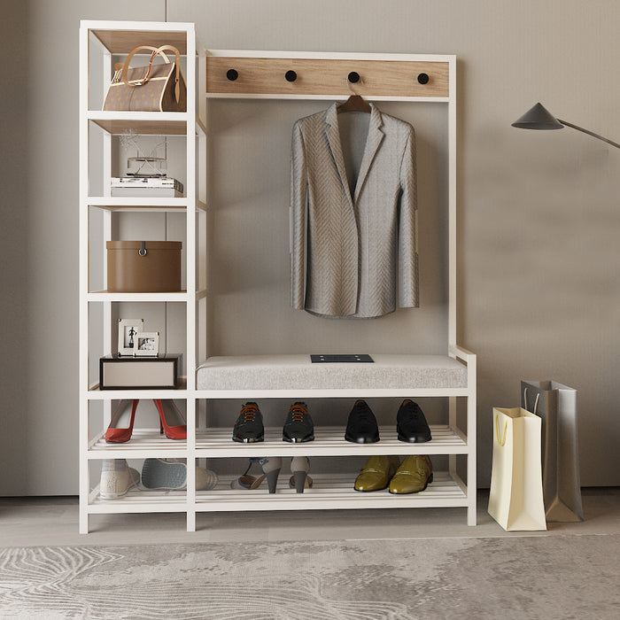 Eviei Shoe Cabinet with Storage-bs 0010