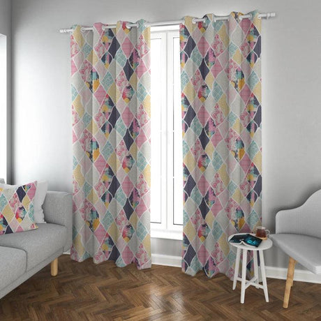 CARTELA CURTAINS PRINT CURTAINS (PR1394A) 1 PANELS 130 X 260 CM-www.manzzeli.com (7609351667951)