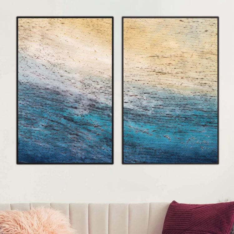 CIANCIO WOODEN WALL ART 2 PIECES SET LR-0526-www.manzzeli.com