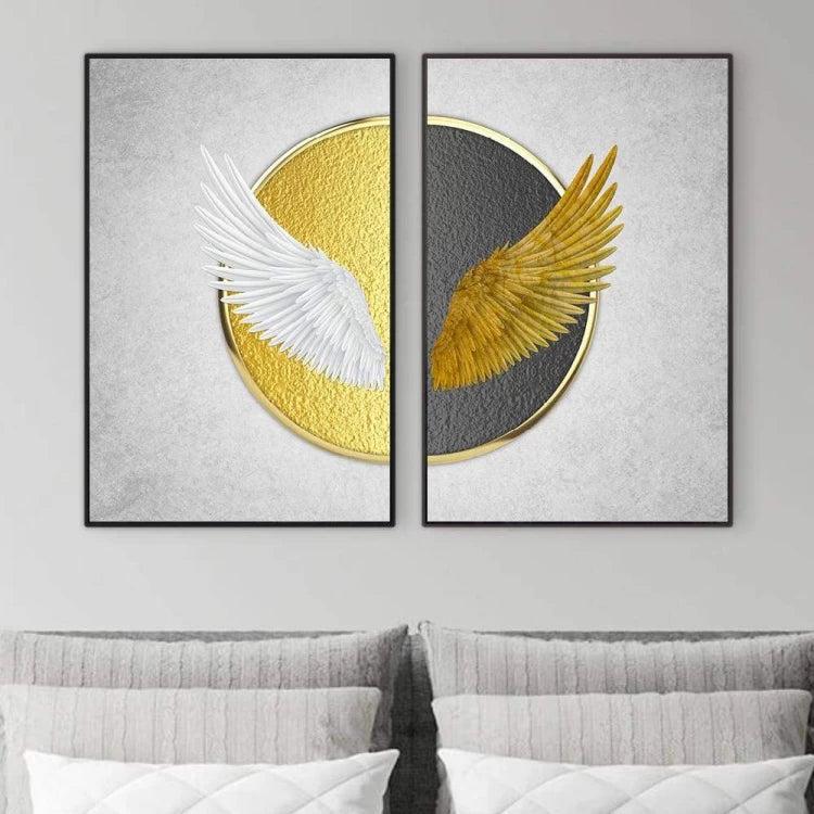 CIANCIO WOODEN WALL ART 2 PIECES SET LR-0530-www.manzzeli.com