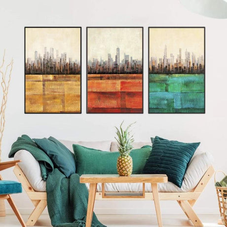CIANCIO WOODEN WALL ART 3 PIECES SET LR-0511-www.manzzeli.com