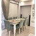Conc.DE.Din032 Dining Room-Green & White-www.manzzeli.com