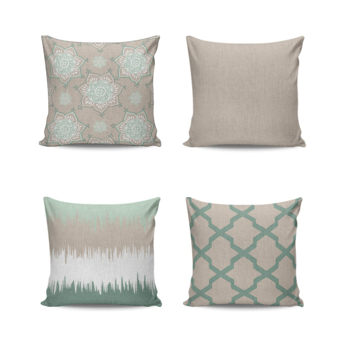 Malve Set of 4 cushions-cush17-107-3C