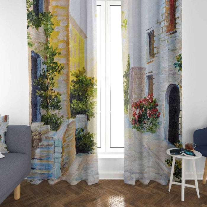 DOUBLE SIDED CURTAIN PAINTINGS-4009-www.manzzeli.com (7610667794671)