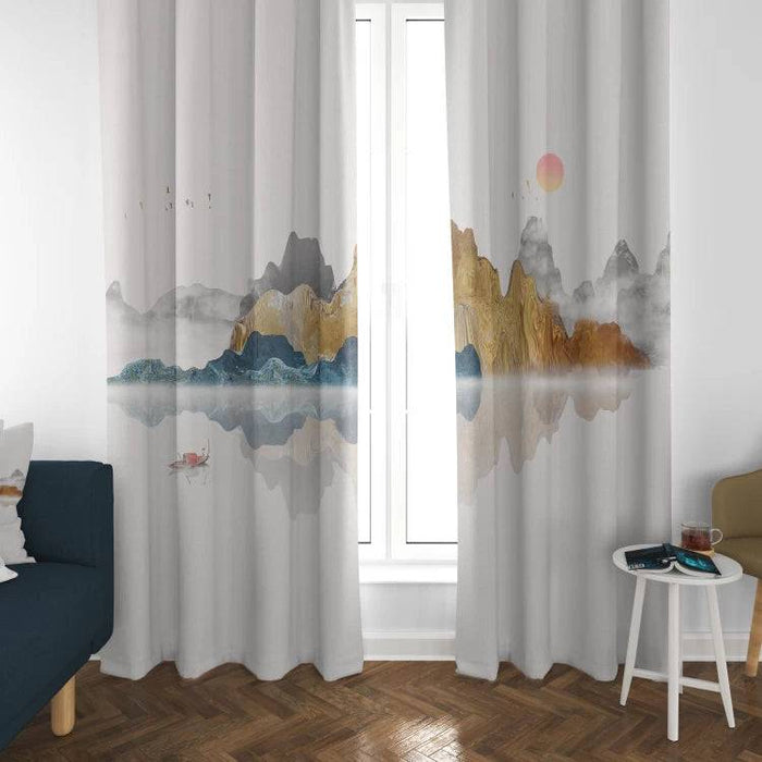DOUBLE SIDED CURTAIN PAINTINGS-4026-www.manzzeli.com (7610607337711)