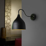 Danz Wall Lamp-naom-wlamp-189-blk