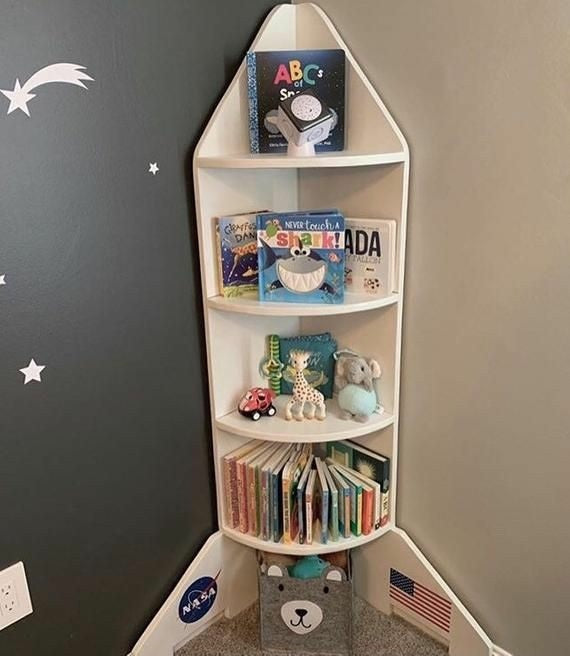 Kathy Kids Bookcase-B123-www.manzzeli.com