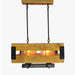 LANTERNA (BOX-43) BROWN WOOD CHANDELIER-www.manzzeli.com (7612579053807)