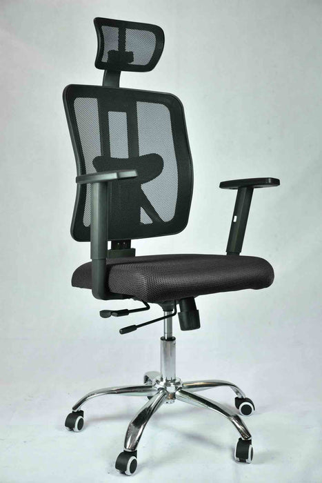 Glenn Office Chair-mch0014 balck&blue